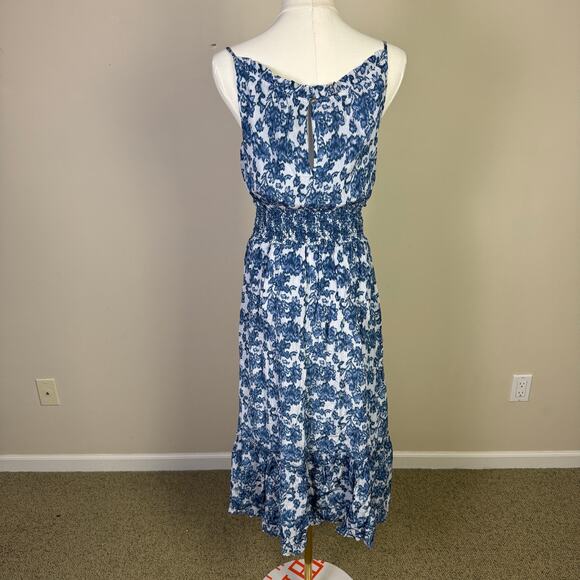 Rails Magdalene Floral Smocked Waist Midi Sundress US Women’s M - Picture 5 of 10